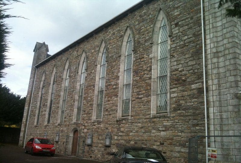 Inistiogue Kilkenny Church upgrade to rainwater system traditional Building Solutions